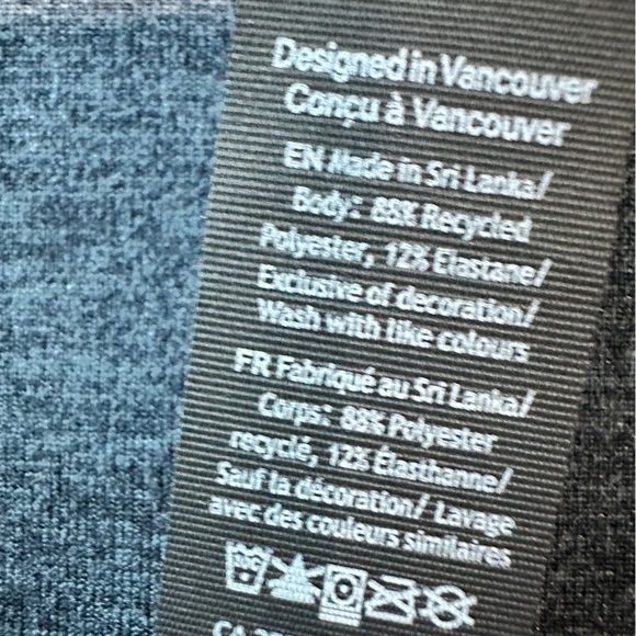 Lululemon Men’s Long Sleeve T-Shirt Size Medium Heathered Blue - Picture 4 of 9